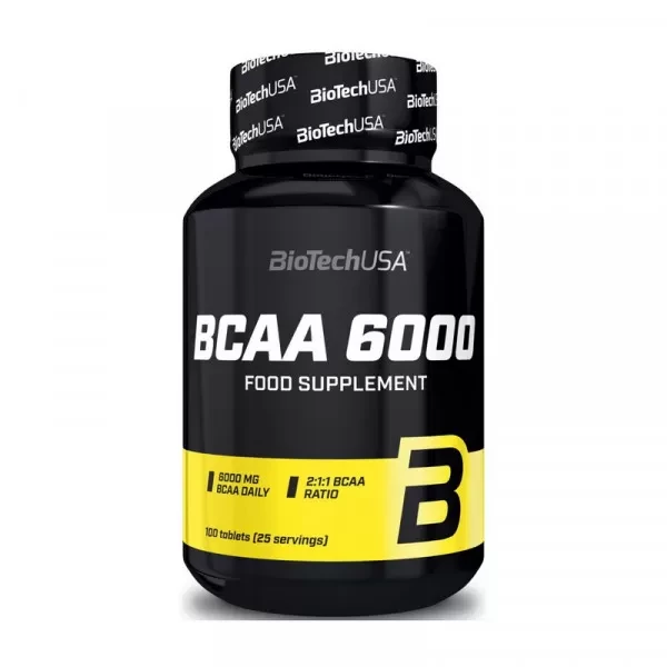 BioTech usa BCAA 6000 100 tabs - фото 1 - id-p582350043