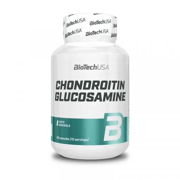 Глюкозамін та Хондроїтин BioTech usa Chondroitin Glucosamine 60 caps