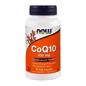 Коензим Q10 Now Foods CoQ10 100 mg 90 см. caps