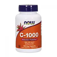 Витамин С с биофлавоноидами Now Foods C-1000 with bioflavonoids 100 caps