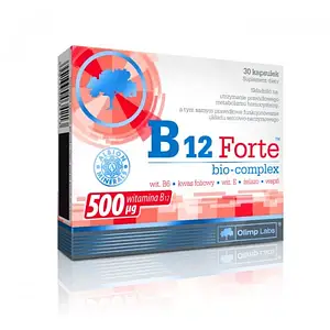 Вітамін В12 Ціанокобаламін Olimp Labs B12 Forte bio-complex 30 caps