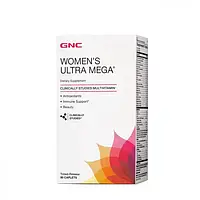 Витамины для женщин GNC Women`s Ultra Mega 90 caplets