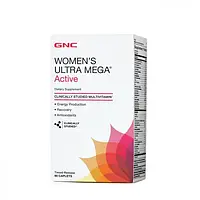 Витамины для женщин без железа GNC Womens Ultra Mega Active 90 caplets