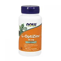 Оптицинк Now Foods L-OptiZinc 30 mg 100 caps нау фудс