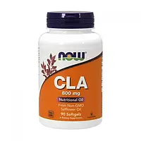 Конъюгированная линолевая кислота Now Foods CLA 800 mg 90 softgels