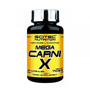 Л-Карнітін Scitec Nutrition Mega Carni-x 1000 mg 60 caps