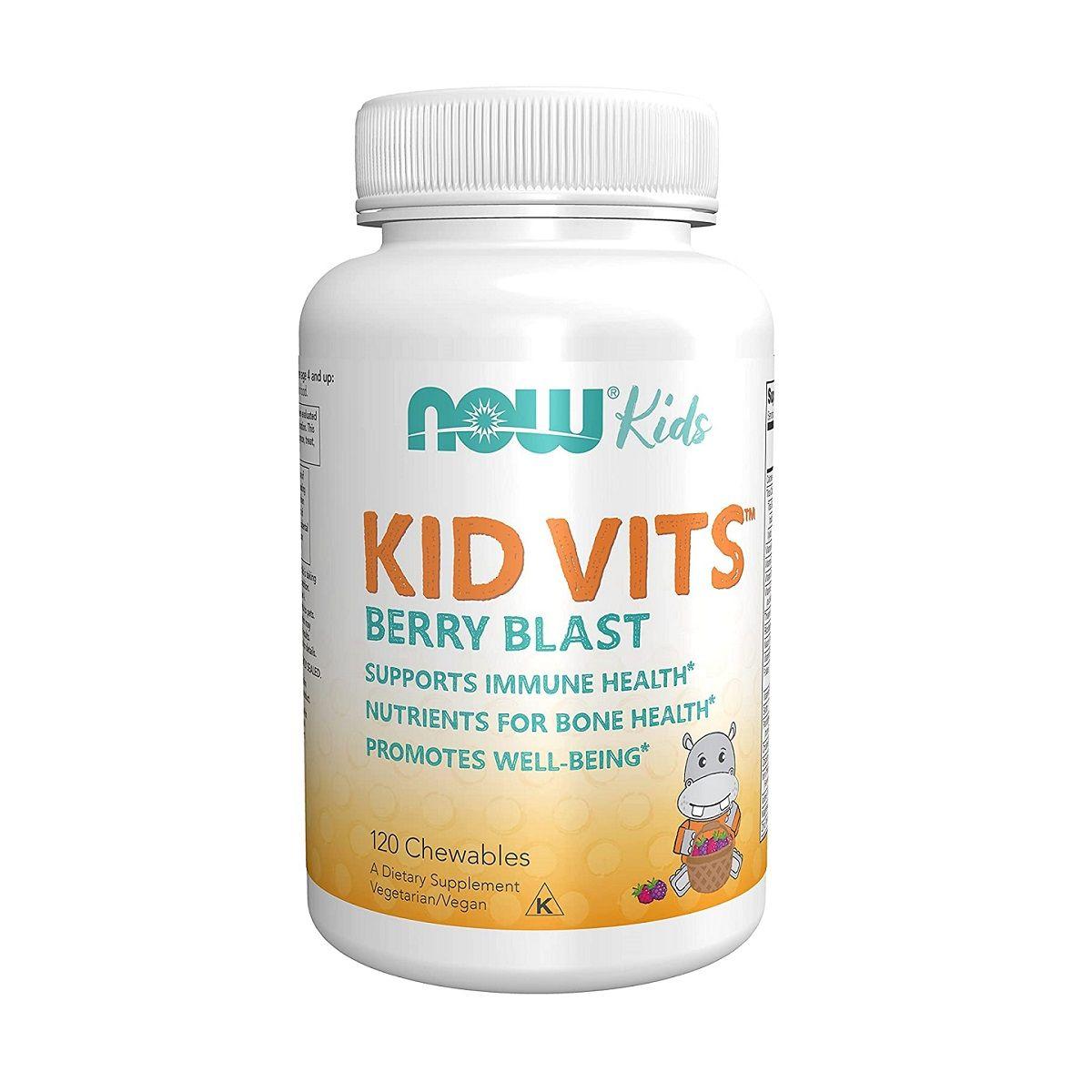 Вітаміни для дітей Now Foods Kid Vits 120 chewables