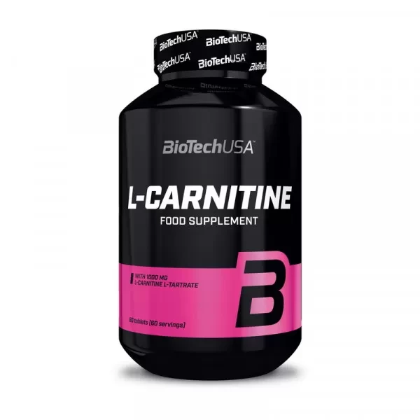 Л-Карнітін BioTech usa L-Carnitine 1000 mg 60 tabs