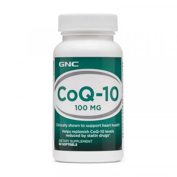 Коензим Q10 GNC CoQ10 100 mg 60 softgels