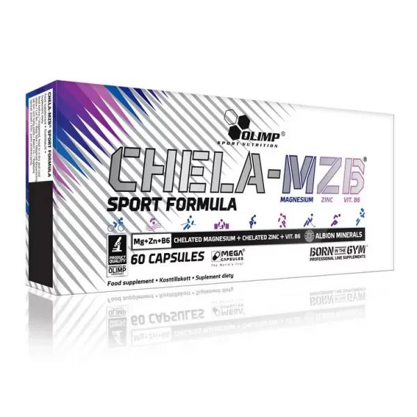 Магній цинку Б6 Olimp Labs Chela MZB Sport Formula 60 caps