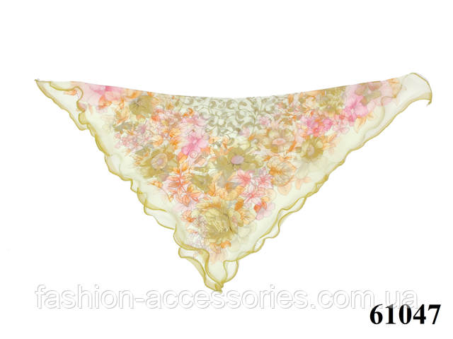 Ніжний шийну хустку 60*60 (61047) 4