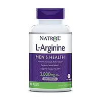 Aргинин Natrol L-Arginine 3000 mg 90 tab