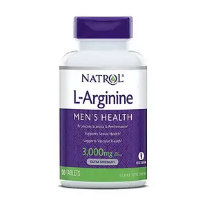 Аргінін Natrol L-Arginine 3000 mg 90 tab