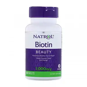 Біотин Natrol Biotin 1 000 mcg 100 tab