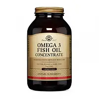 Рыбий жир Solgar Omega 3 Fish Oil Concentrate 120 softgels
