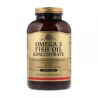 Рыбий жир Solgar Omega 3 Fish Oil Concentrate 240 softgels