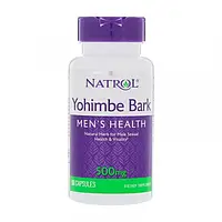 Кора йохимбе Natrol Yohimbe Bark 500 mg 90 caps