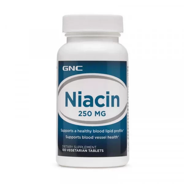 Ніацин GNC Niacin 250 100 tabs
