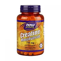 Креатин моногидрат Now Foods Creatine 750 mg 120 caps