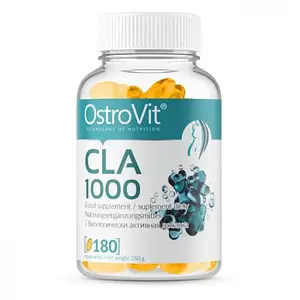 Кон'югована лінолева кислота OstroVit CLA 1000 180 caps