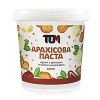 Арахисовая Паста ТОМ 1 kg кранч с финиками и белым шоколадом