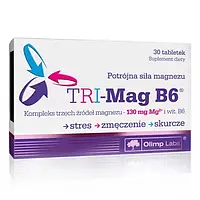 Магний В6 Olimp Labs TRI-Mag B6 30 tabs