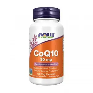 Коензим Q10 Now Foods CoQ10 30 mg 120 кап.