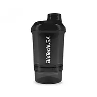 Шейкер BioTech usa Shaker Wave Mini + 2 in 1 300 ml Black