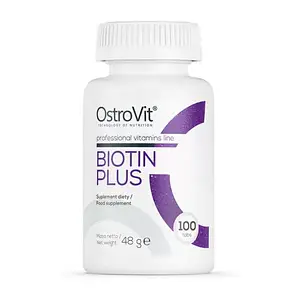 Біотин OstroVit Biotin Plus 100 tabs