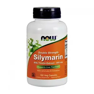 Силімарин Now Foods Silymarin 300 mg double strength 100 veg caps