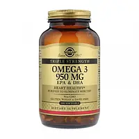Омега 3 Solgar Omega 3 950 mg EPA & DHA 100 softgels