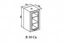 Шафка верхня зі склом В 30Ск Роксана Світ меблів, фото 2