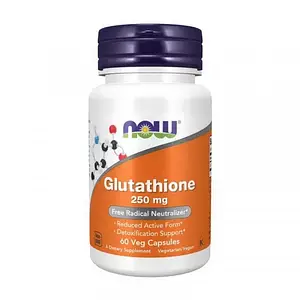 Глутатіон Now Foods Glutathione 250 mg 60 veg caps