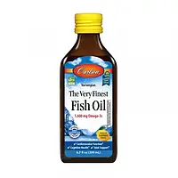 Carlson Labs The Very Finest Fish Oil 1600 mg Omega-3s 200 ml, Рыбий жир Омега-3 в жидком виде