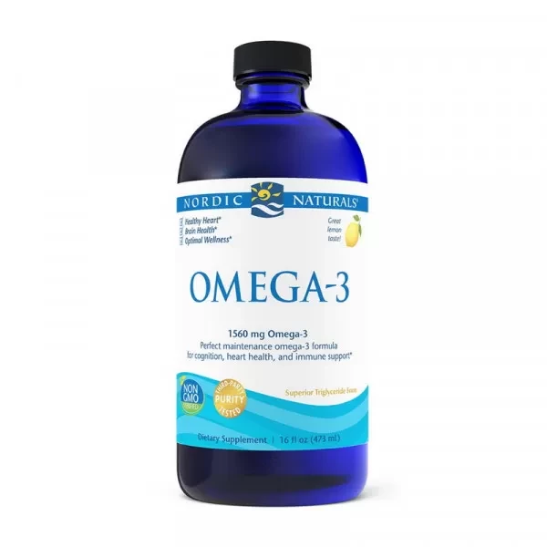 Риб'ячий жир Омега-3 у рідкому вигляді Nordic Naturals Omega-3 1560 mg 473 ml