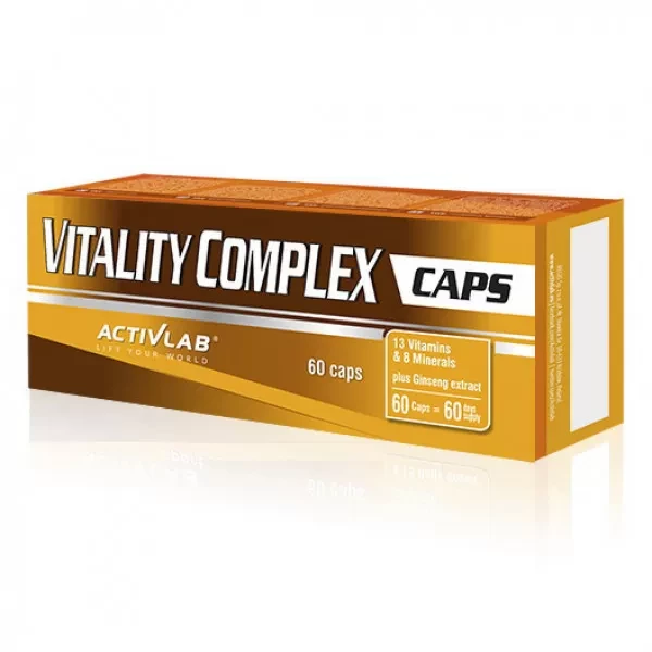 Вітаміни Activlab Vitality Complex 60 tabs, Активлаб Віталіті Комплекс 60 таб