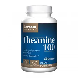 Л-теанін Jarrow Formulas L-Theanine 100 mg 60 см. caps