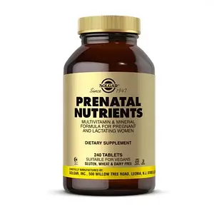 Пренатальні вітаміни Solgar Prenatal Nutrients 240 tab