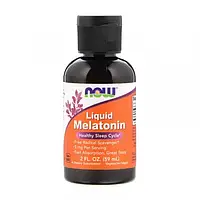 Рідкий Мелатонін Now Foods Liquid Melatonin 60 ml Нау Фудс