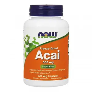 Now Foods Acai 500 mg 100 caps