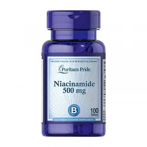 Вітамін В3 Ніацинамід Puritan's Pride Niacinamide 500 mg 100 tab