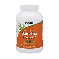 Спирулина Now Foods Organic Spirulina Powder 454 g нау фудс