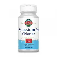 Калий хлорид KAL Potassium 99 Chloride 100 tab