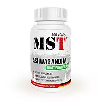 Ашвагандха MST Ashwagandha Root Powdrer 100 veg caps