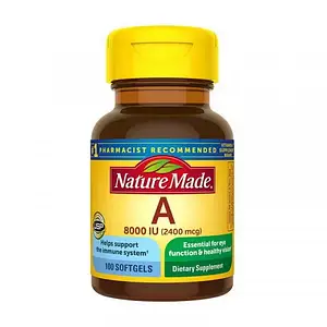 Вітамін А Nature Made A 2400 mcg 100 softgels