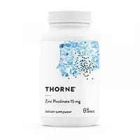 Пиколинат цинка Thorne Research Zinc Picolinate 15 mg 60 caps