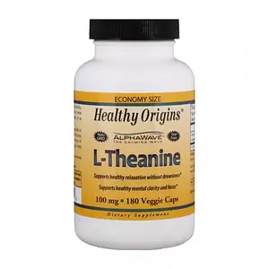 Л-теанін Healthy Origins L-Theanine 100 mg 180 см. caps