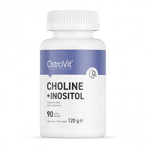 Холін та Інозитол OstroVit Choline + Inositol 90 tabs