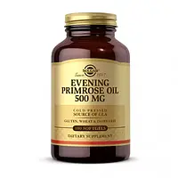 Масло вечерней примулы (Ослинника) Solgar Evening Primrose Oil 500 mg 180 softgels