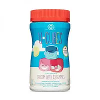 Жевательный кальций с Д3 для детей Solgar U-Cubes Children's Calcium with D3 60 gummies